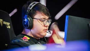 Mario "malbsMd" Samayoa competing with G2 CS2 roster at Esports World Cup.