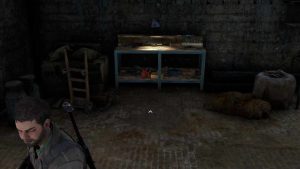 workbench in dead drop mission in sniper elite resistance