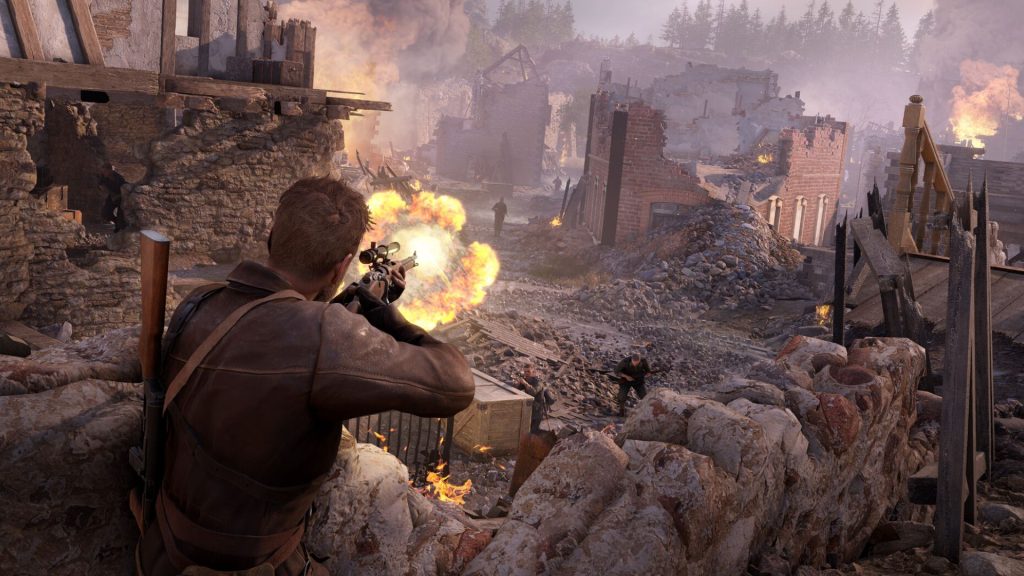 sniper elite resistance artwork