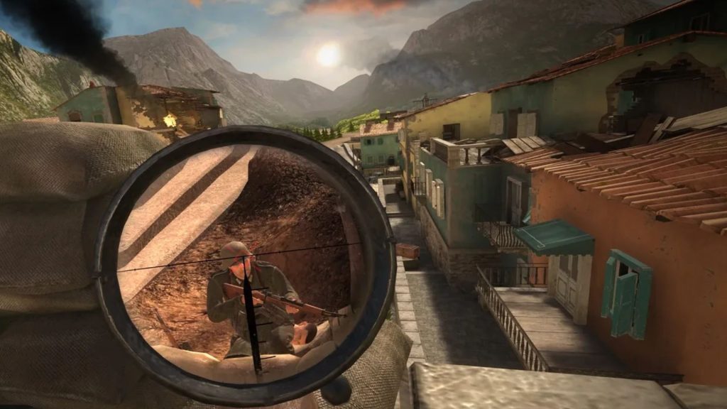 sniper elite vr artwork