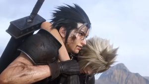 zack carrying cloud in ff7 rebirth