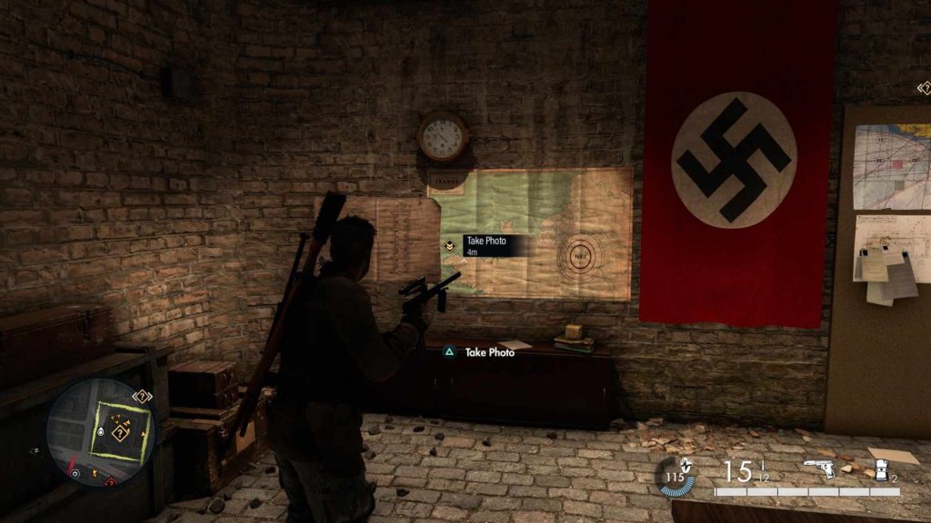 Sonderzuge Sabotage first clue in Sniper Elite Resistance