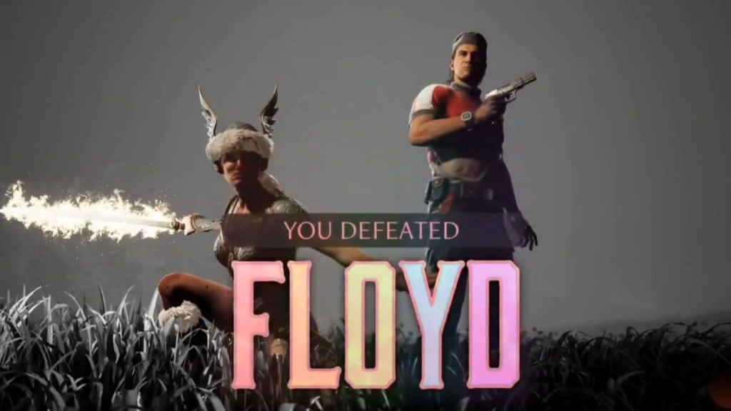 pink floyd victory screen in mortal kombat 1