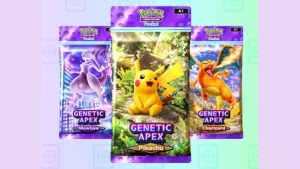 genetic apex booster packs in Pokémon tcg pocket