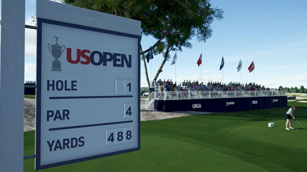 us open hole in pga tour 2k25