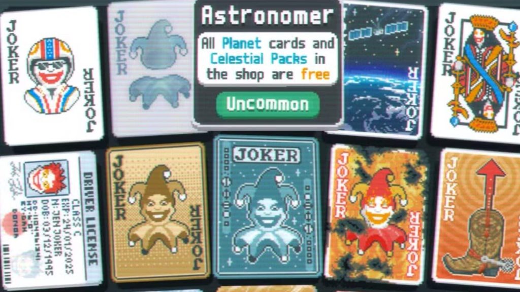 astronomer joker card description in balatro