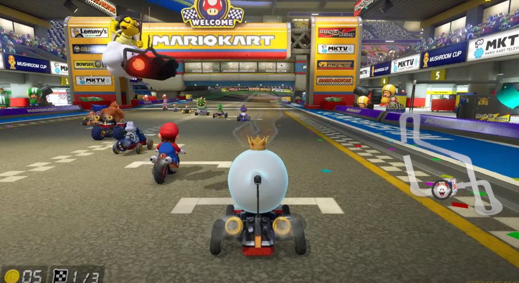 Mario Kart 8 Grid