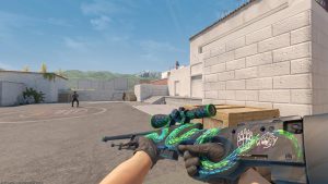 Atheris AWP skin in Counter-Strike 2.