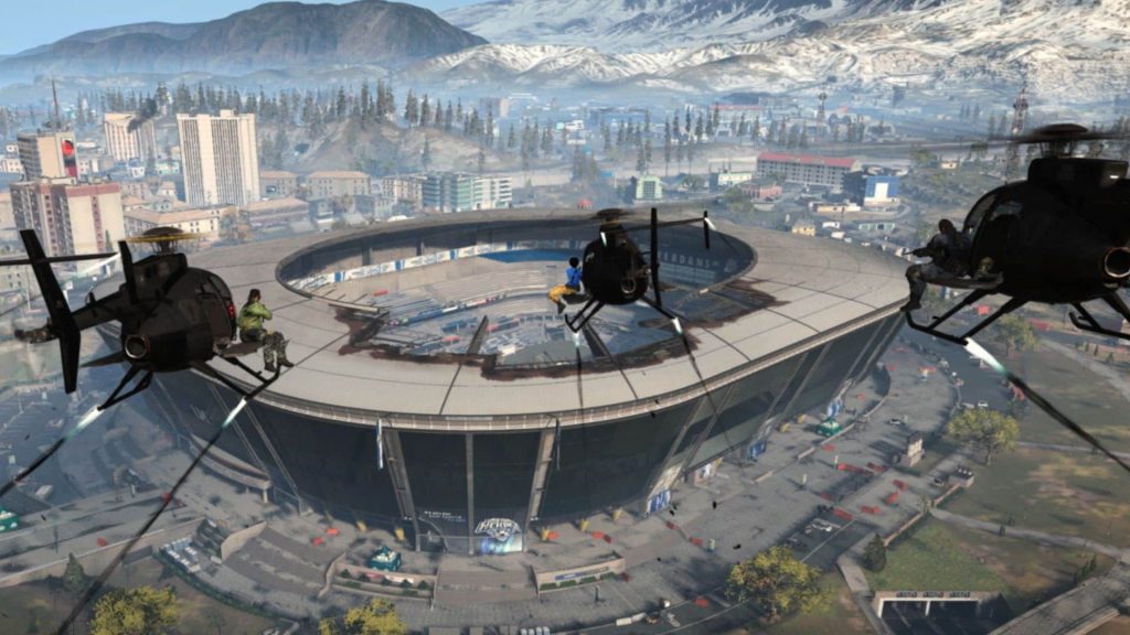 open stadium in call of duty warzone