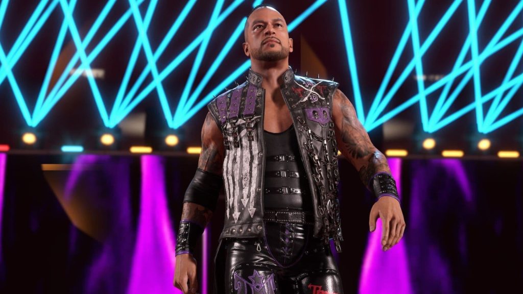 damian priest walking to the ring in wwe 2k25