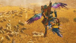 riding creature in monster hunter wilds