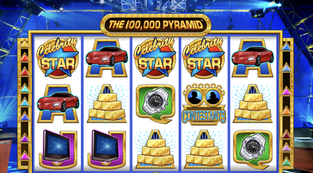 Screenshot of the 100,000 Pyramid Slot