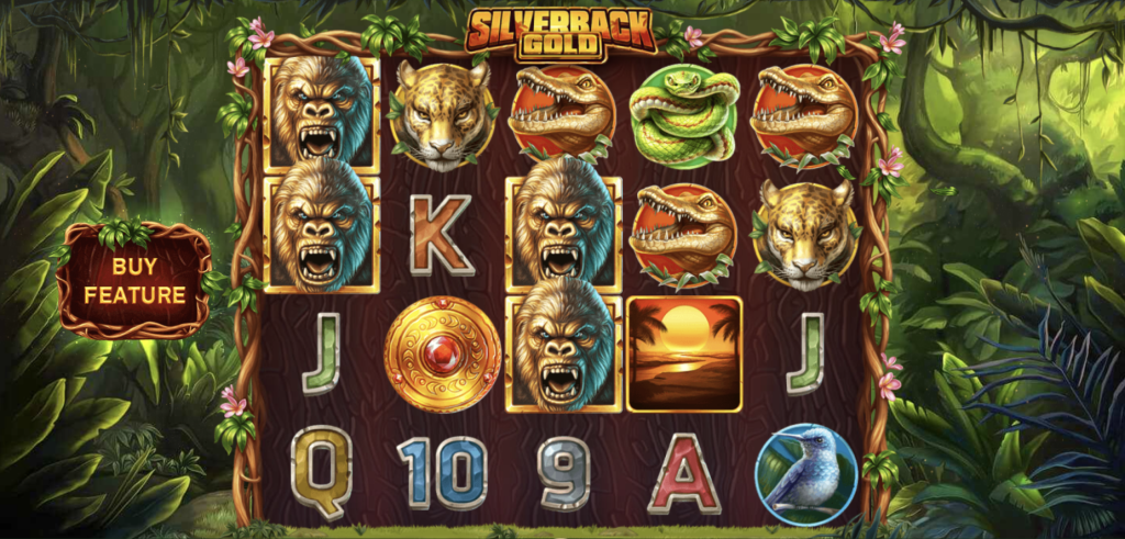 Screenshot of Silverback Gold slot