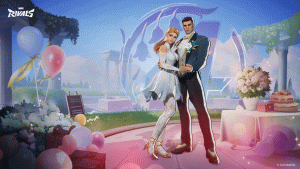 Marvel Rivals Mister Fantastic and Invisible Woman wedding skins.