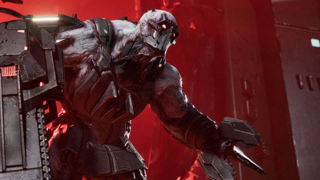 close-up shot of zed in killing floor 3