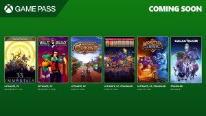 Xbox Game Pass March