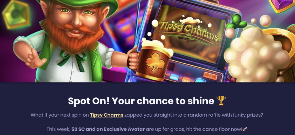 Spree Casino St.Patrick's Day promo