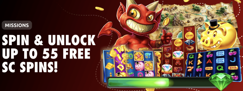 Screenshot of McLuck Casino Mission Spin Possible