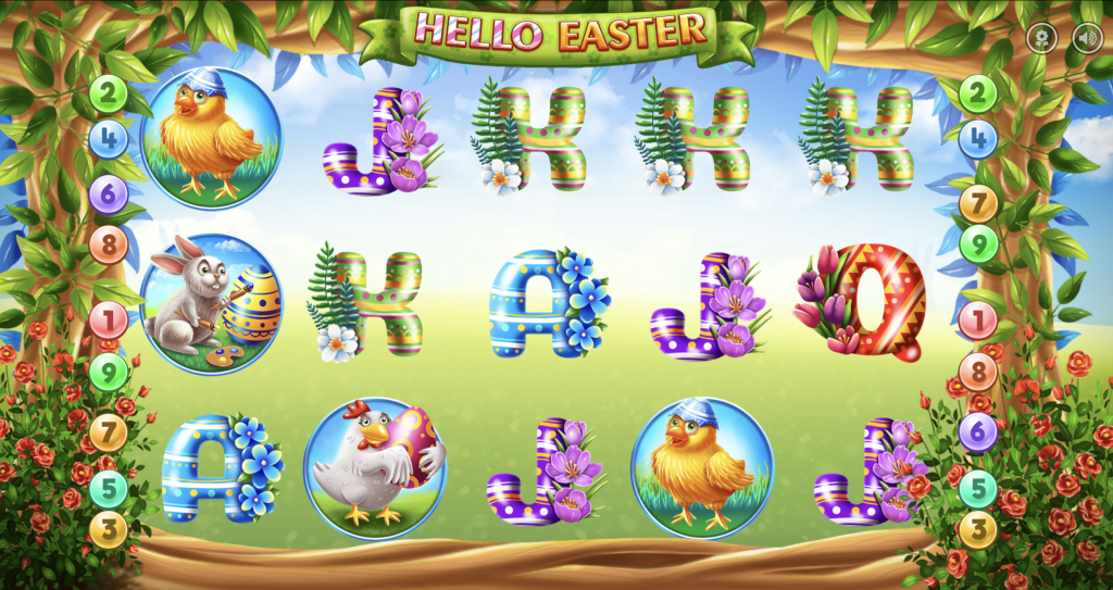 Screenshot of Hello Easter slot