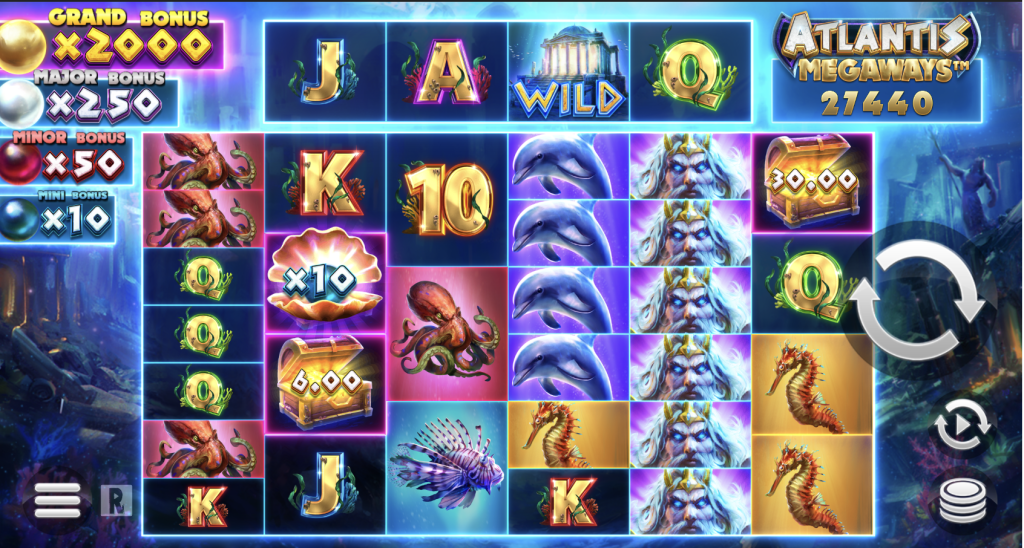 Caesars Palace Online Casino games lobby showcasing popular slot titles including Shamrock Fortunes, Cash Eruption, Capital Gains, Hypernova Megaways, 88 Fortunes, Fortune Coin, Cleopatra, and 3X Ultra Diamond.
