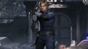 leon kennedy character in resident evil survival unit