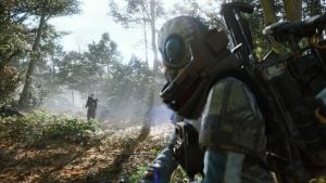 player looking at other player in arc raiders