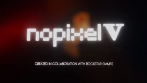 nopixel logo with rockstar games
