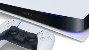 sony ps5 console and controller