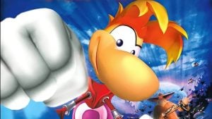close up of rayman for rayman legends retold
