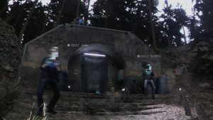 exploring tunnel in don't scream together