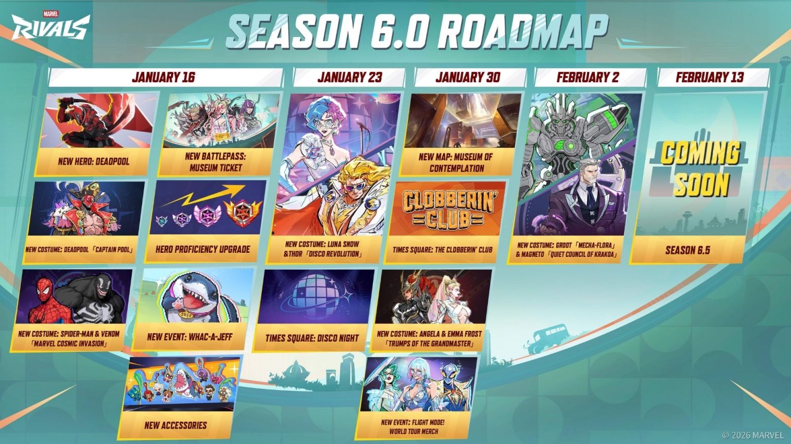 Marvel Rivals Season 6 Roadmap—All Content Confirmed - Insider Gaming