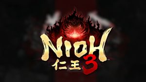 nioh 3 logo on background