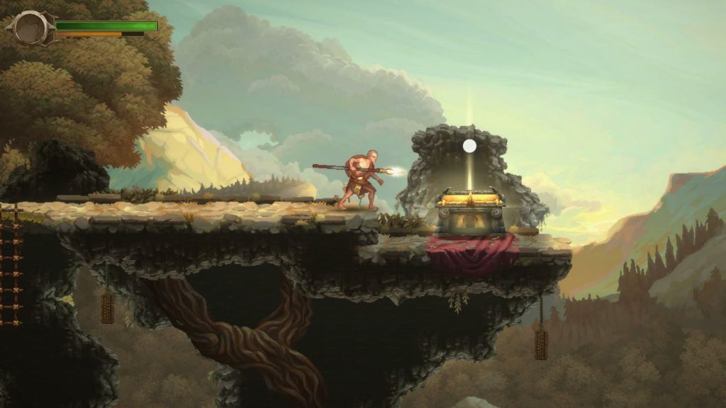 kratos opening chest in god of war sons of sparta