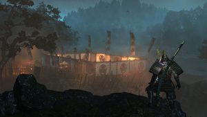 nioh 3 main character looking over base