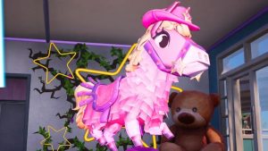 A Pink Pony Club easter egg in Fortnite