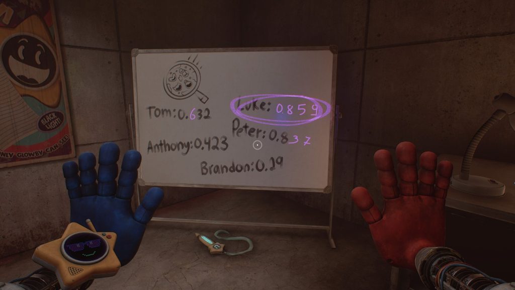 Poppy Playtime Pressure Hand Code