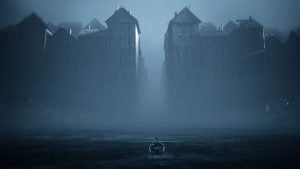 brother and sister riding bot in