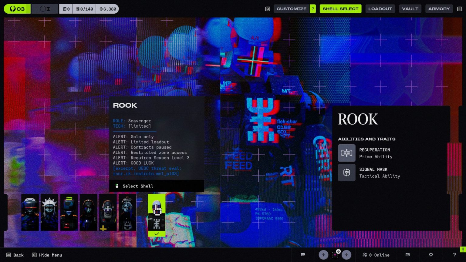 Original Rook 7 Things To Do First In Marathon - Insider Gaming