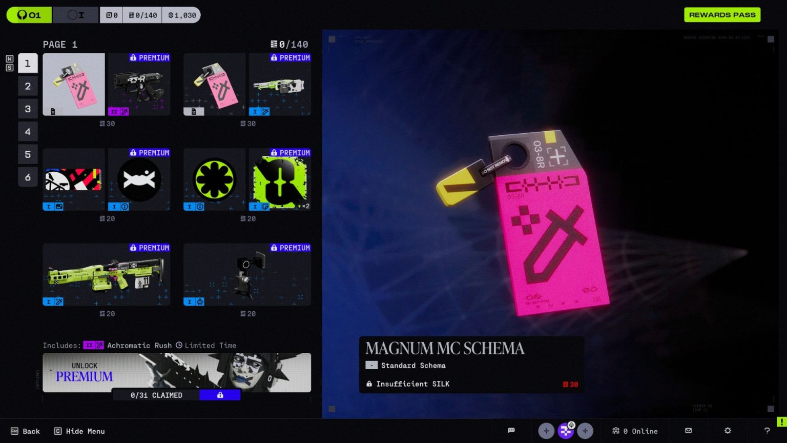 Marathon Season 1 Rewards Pass—How To Earn Silk & All Rewards ...