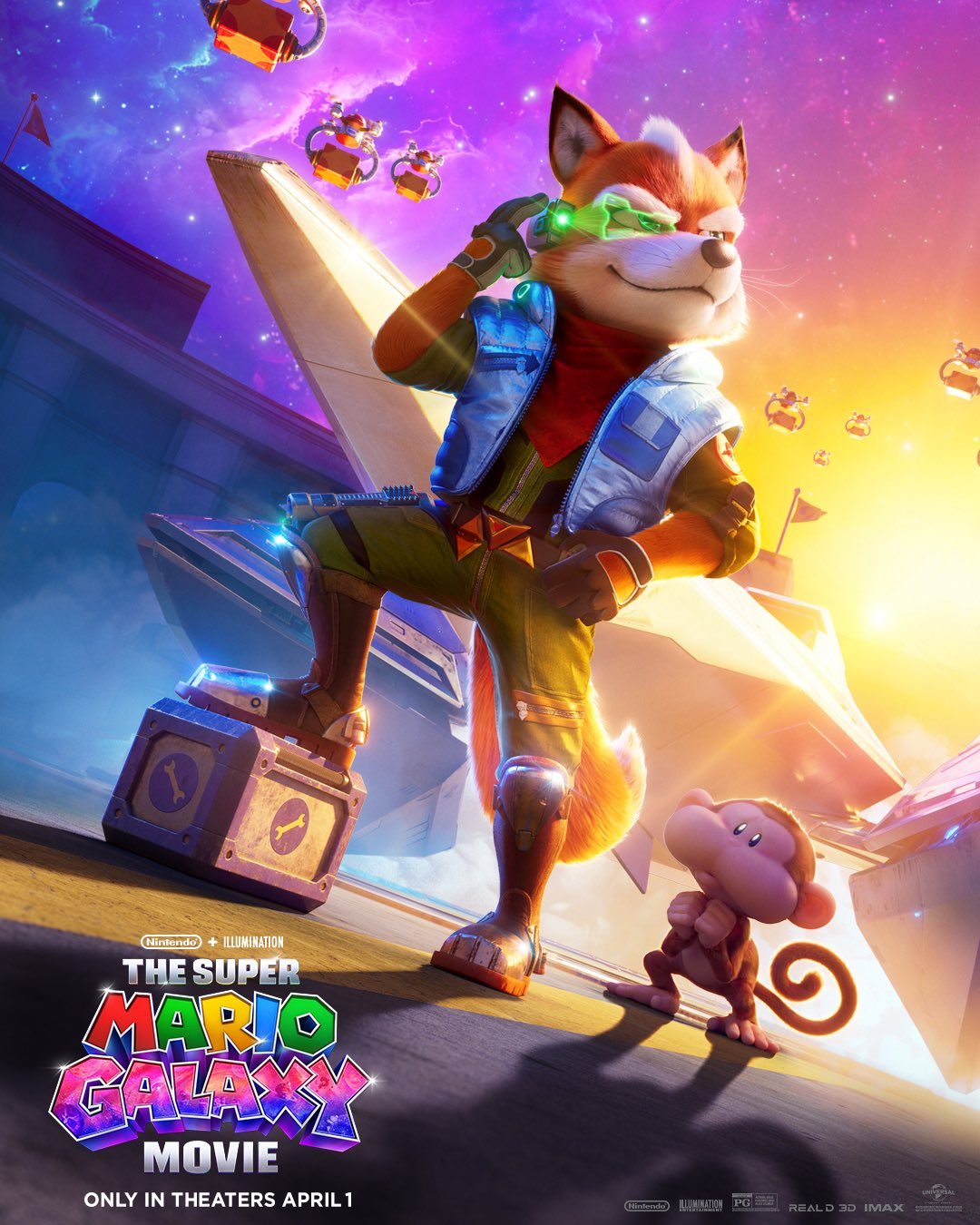 Super Mario Galaxy Movie Voice Actor For Star Fox’s Fox McCloud ...