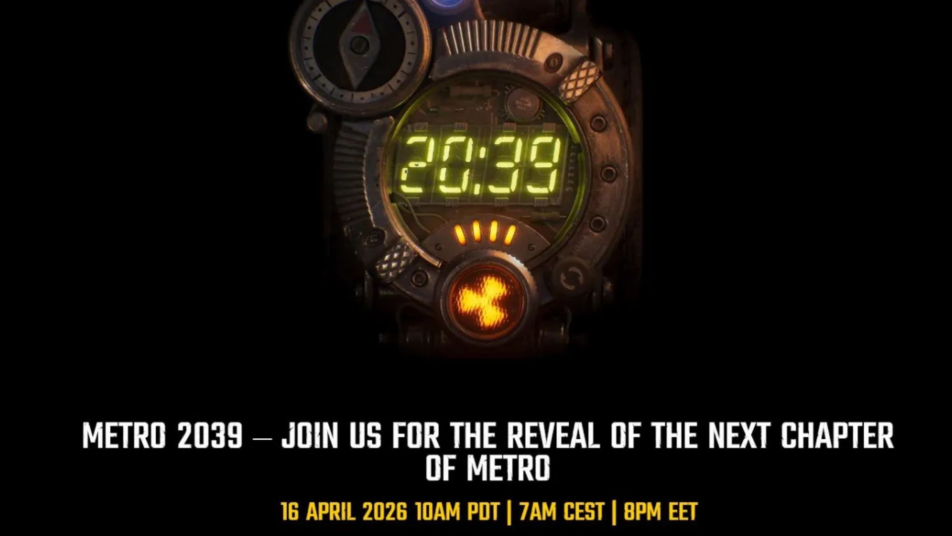 Metro 2039 Announced, Official Reveal Coming This Week - Insider Gaming