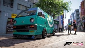 A Food Delivery Truck in Forza Horizon 6