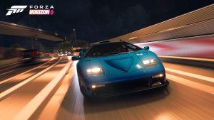 A Lamborghini in Forza Horizon 6