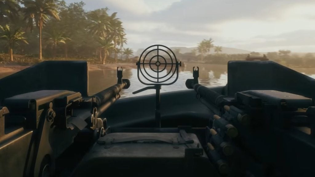 using gun boat in hell let loose vietnam