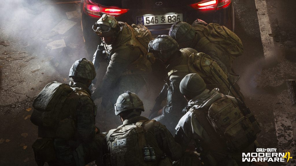 Group of soldiers in call of duty modern warfare 4