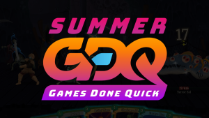 Summer Games Done Quick Schedule