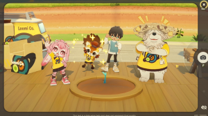 A photo of a group of characters in Petit Planet