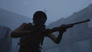 player reloading gun in terminal war