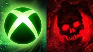 xbox and gears of war e-day logos
