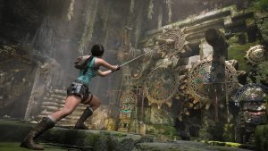 A puzzle in Tomb Raider: Legacy of Atlantis